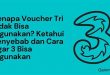 Kenapa Voucher Tri Tidak Bisa Digunakan?