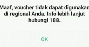 Cara Mengatasi Maaf Voucher Tidak Dapat Digunakan di Regional Kamu