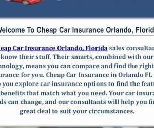Cheap Auto Insurance In Orlando Florida