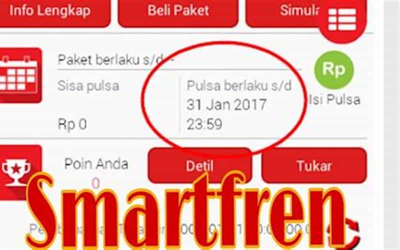 Cara Mengetahui Masa Aktif Kartu Smartfren - Interogator