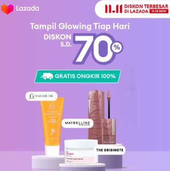 Diskon 70% Produk Kecantikan Lazada