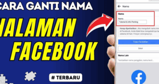 Panduan Lengkap Cara Mengubah Nama Halaman Facebook