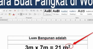 Cara Mengetik Pangkat di Word: Panduan Lengkap dan Mudah