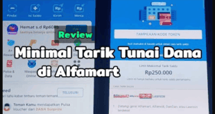 Berapa Minimal Tarik Tunai DANA di Alfamart?