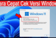 Cara Cek Windows Berapa di Laptop: Panduan Lengkap