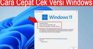 Cara Cek Windows Berapa di Laptop: Panduan Lengkap
