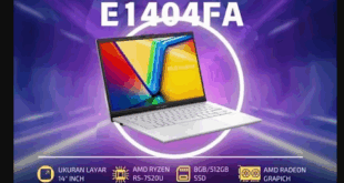 ASUS Vivobook Go 14 E1404FA Spesifikasi: Panduan Lengkap Laptop Pelajar