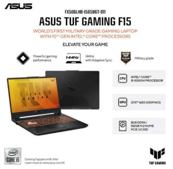 Laptop ASUS TUF Gaming F15: Spesifikasi, Harga, dan Performa Gaming