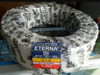 Harga Kabel Eterna 2×1 5 per Roll 50 Meter Terbaru 2025: Panduan Lengkap untuk Instalasi Listrik