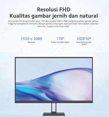 Monitor Xiaomi A27i: Monitor Gaming dan Produktivitas 27 Inci dengan Harga Terjangkau