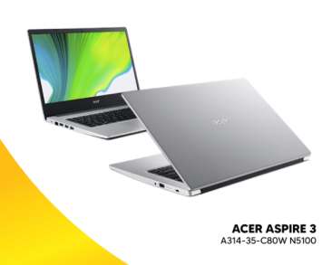Laptop Acer Aspire 3 A314: Spesifikasi, Harga Mulai Rp 4 Juta, Review, dan Varian A314-22/32/33/35 untuk Pelajar, Mahasiswa, dan Pekerja Kantoran