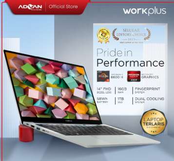 Advan Workplus: Laptop Produktivitas Kencang dengan Harga Terjangkau untuk Profesional Indonesia