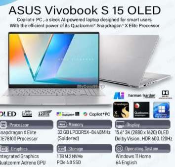Laptop Asus Vivobook S15 OLED: Harga TErbaru 2025, Spesifikasi, dan Review Laptop Premium Terbaik Laptop Asus Vivobook S15 OLED: Harga TErbaru 2025, Spesifikasi, dan Review Laptop Premium Terbaik