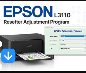 Adjprog Epson L3110: Download Resetter Gratis, Cara Reset Printer, dan Solusi Masalah Ink Pad Counter 100%