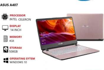 Laptop ASUS A407: Spesifikasi A407M/A407U/A407MA Core i3 hingga i7, Harga Bekas, dan Review Lengkap