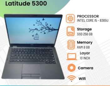 Laptop Dell Latitude 5300: Spesifikasi Lengkap Laptop Bisnis Intel Core i5 Generasi Ke-8 dengan Layar 13,3 Inci dan Bodi Ringan