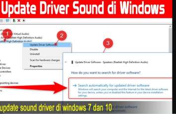 Driver Sound Windows 10: Cara Download, Install, dan Update Driver Audio Realtek untuk Mengatasi Suara PC Tidak Bunyi