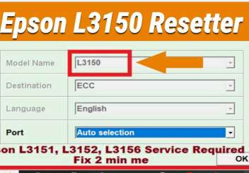 Panduan Lengkap Resetter Epson L3150: Unduh Gratis dan Cara Reset Lampu Berkedip